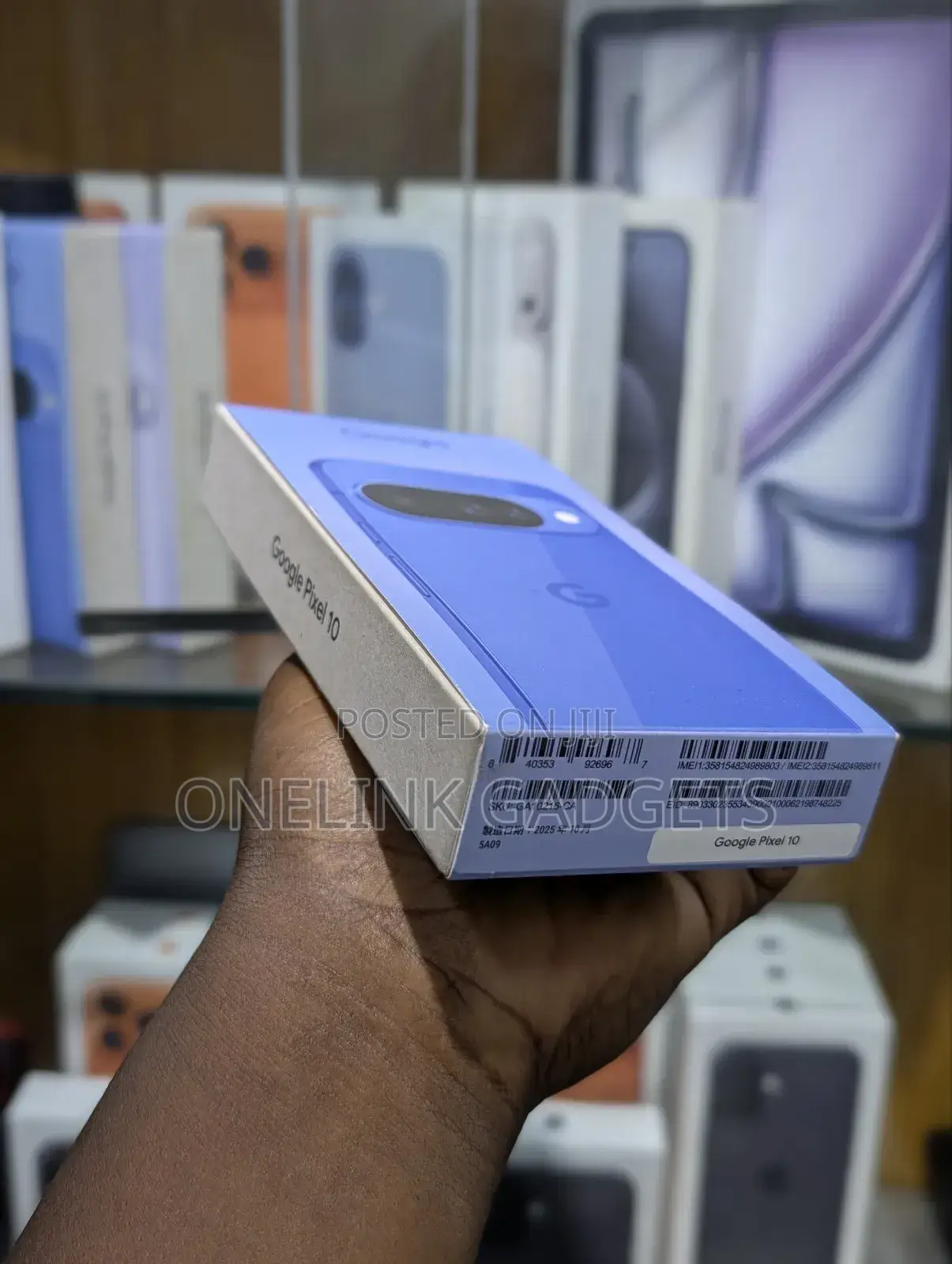 New Google Pixel 10 128 GB Blue