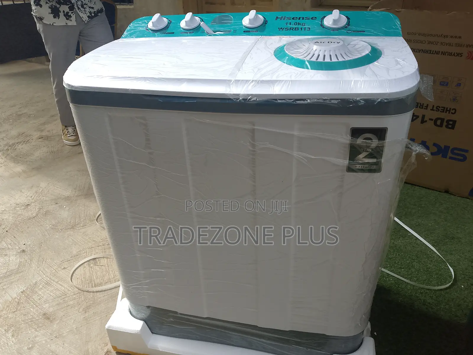 Hisense 11kg Automatic Washing Machine – Model Wsrb113