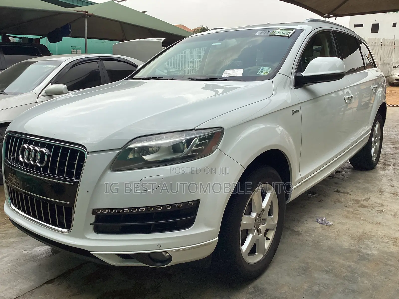 Audi Q7 3.0T Premium quattro 4dr SUV AWD (3.0L 6cyl S/C 8A) 2015 White
