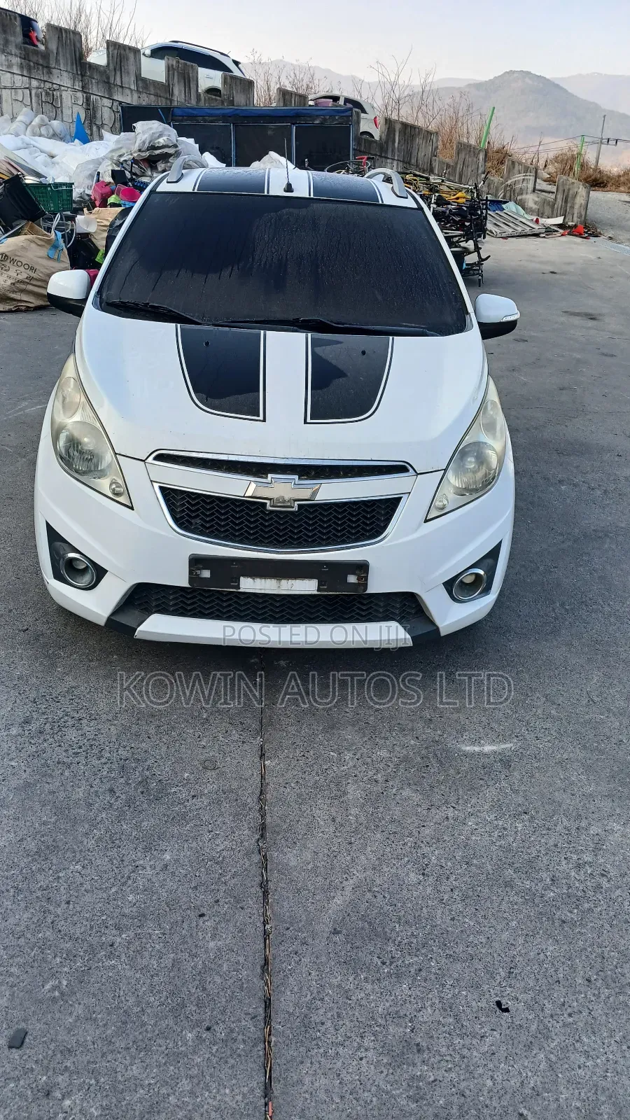 Chevrolet Spark 2012 White