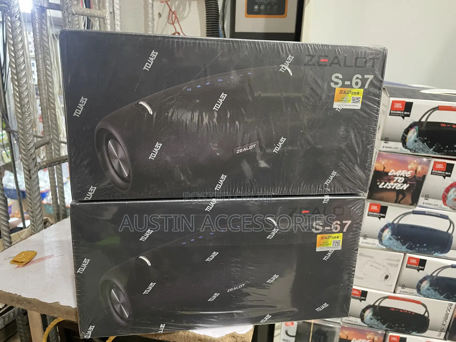 Zealot S67 60w Bluetooth Speaker - Deep Bass, Waterproof