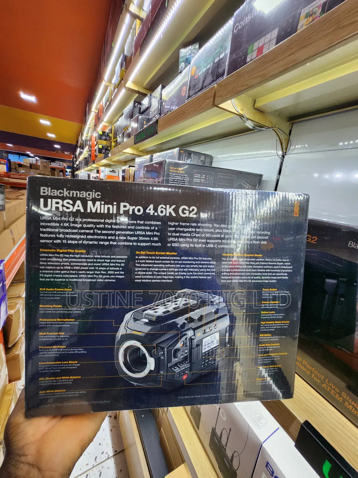 Blackmagic Ursa Mini Pro 4. G2 (New)