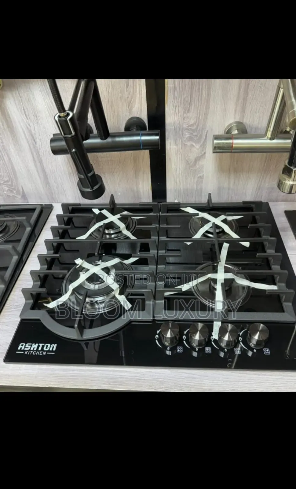 Inbuilt Glass Gas Burner Available ✅✅