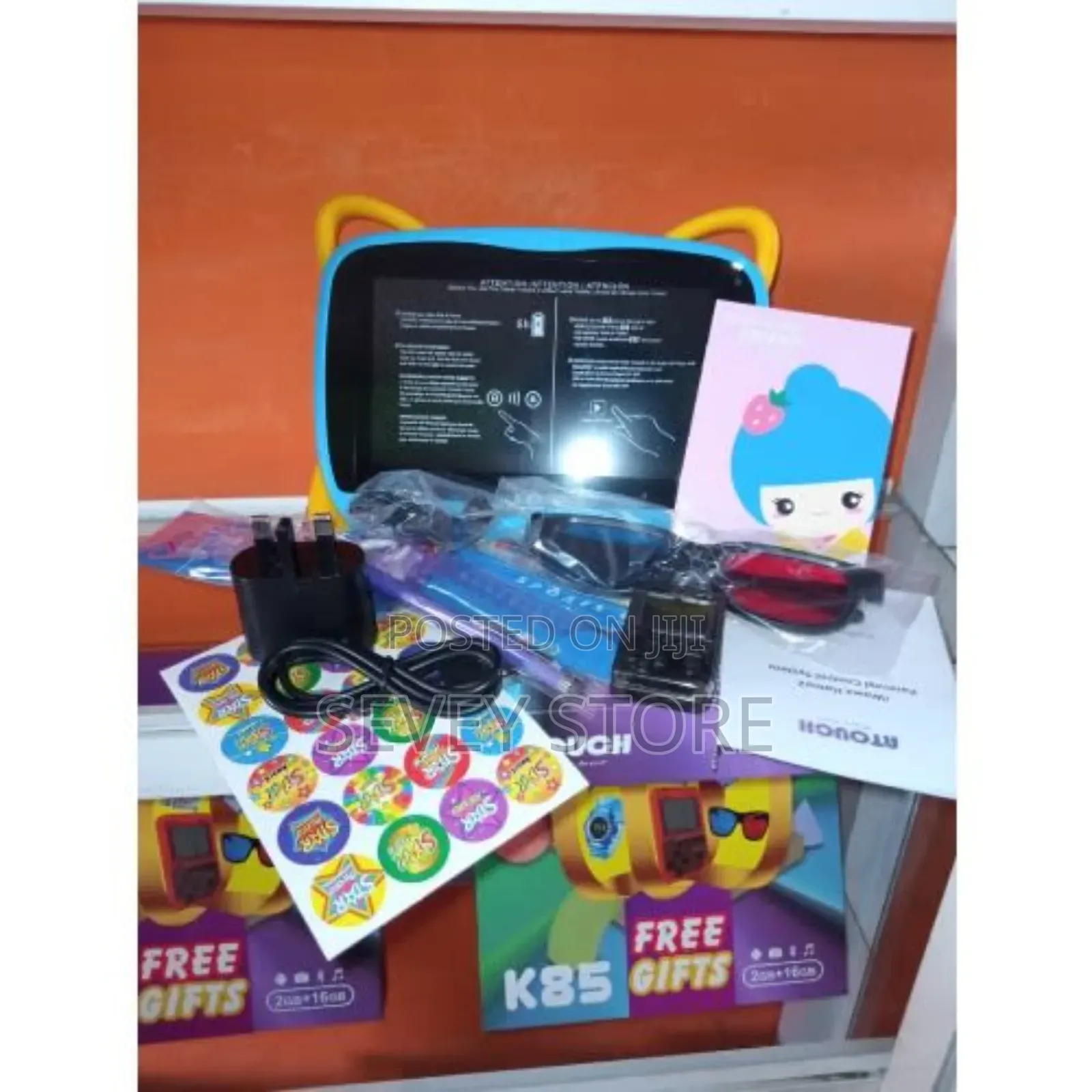 Kids Tablet -16gb Rom - 2gb Ram -7" Display Wi-Fi With Zoom Support