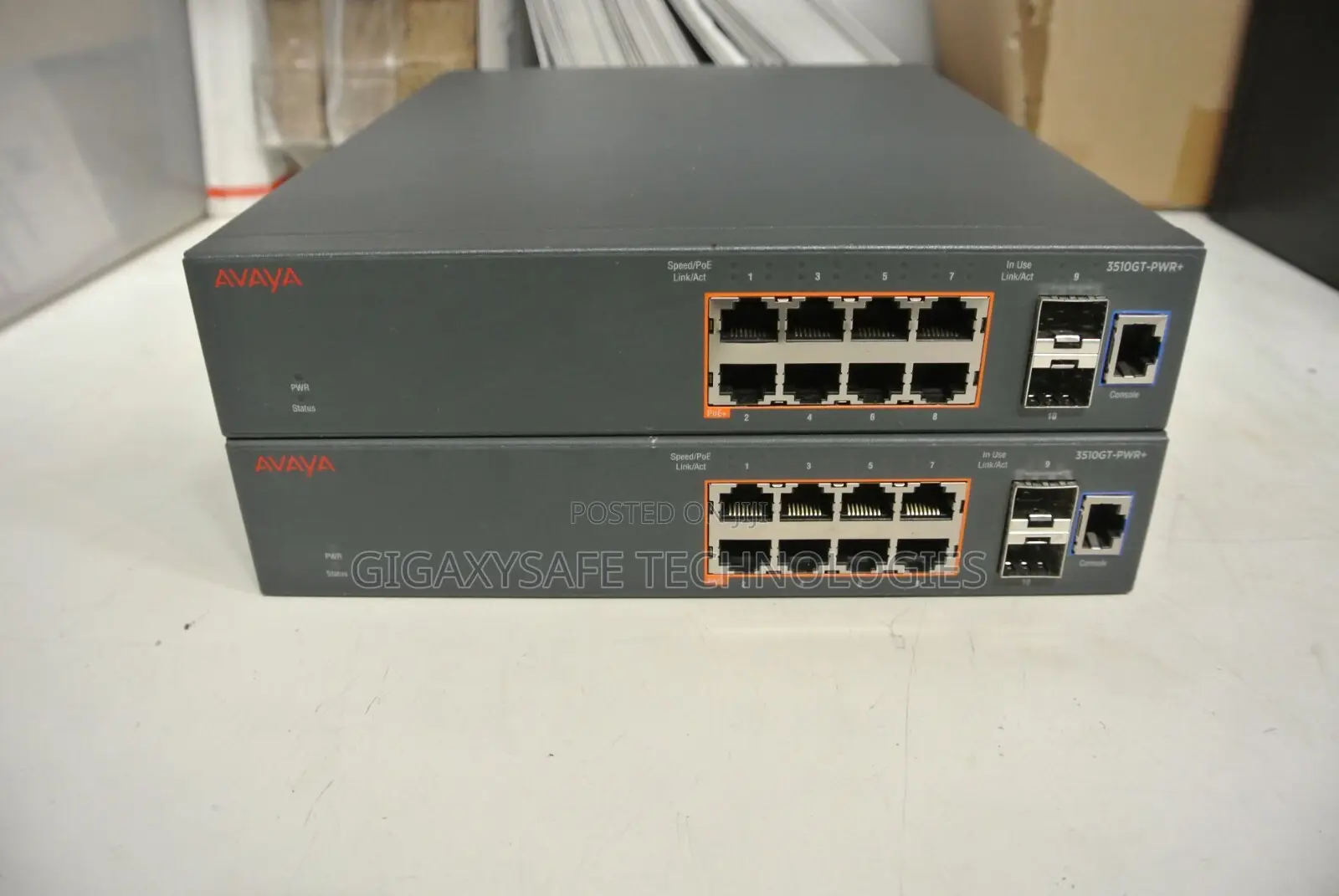 Avaya 3510gt-Pwr+ 8 Port Gigabit Poe+ Switch 170w