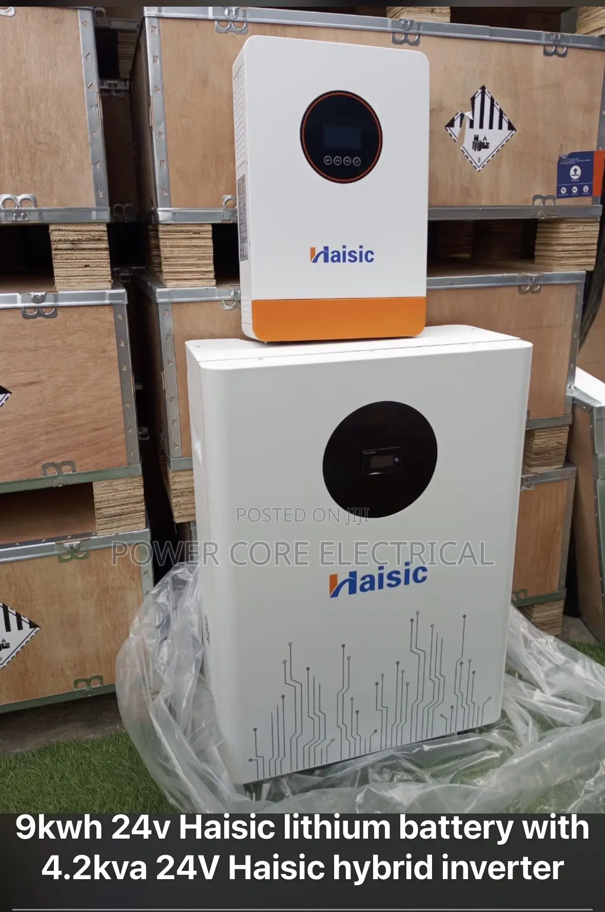 9kwh 24v Haisic Lithium Iron Battery