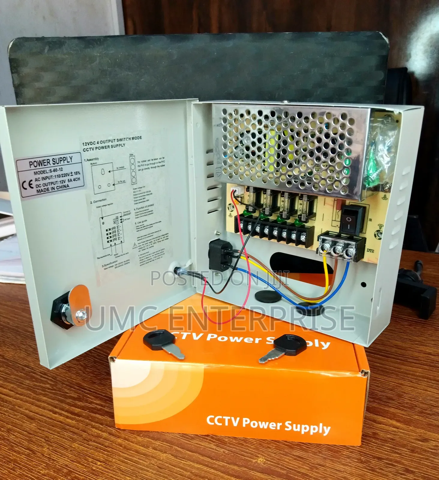 4 Way Power Supply