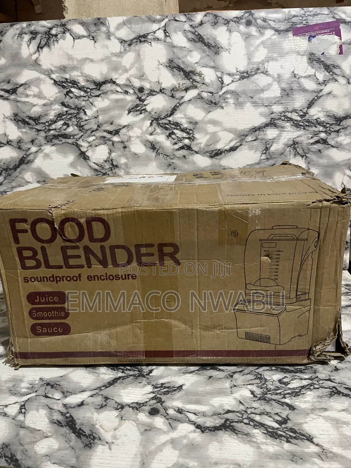 Aonuosi Food Blender Soundproof Enclosure. 2litres