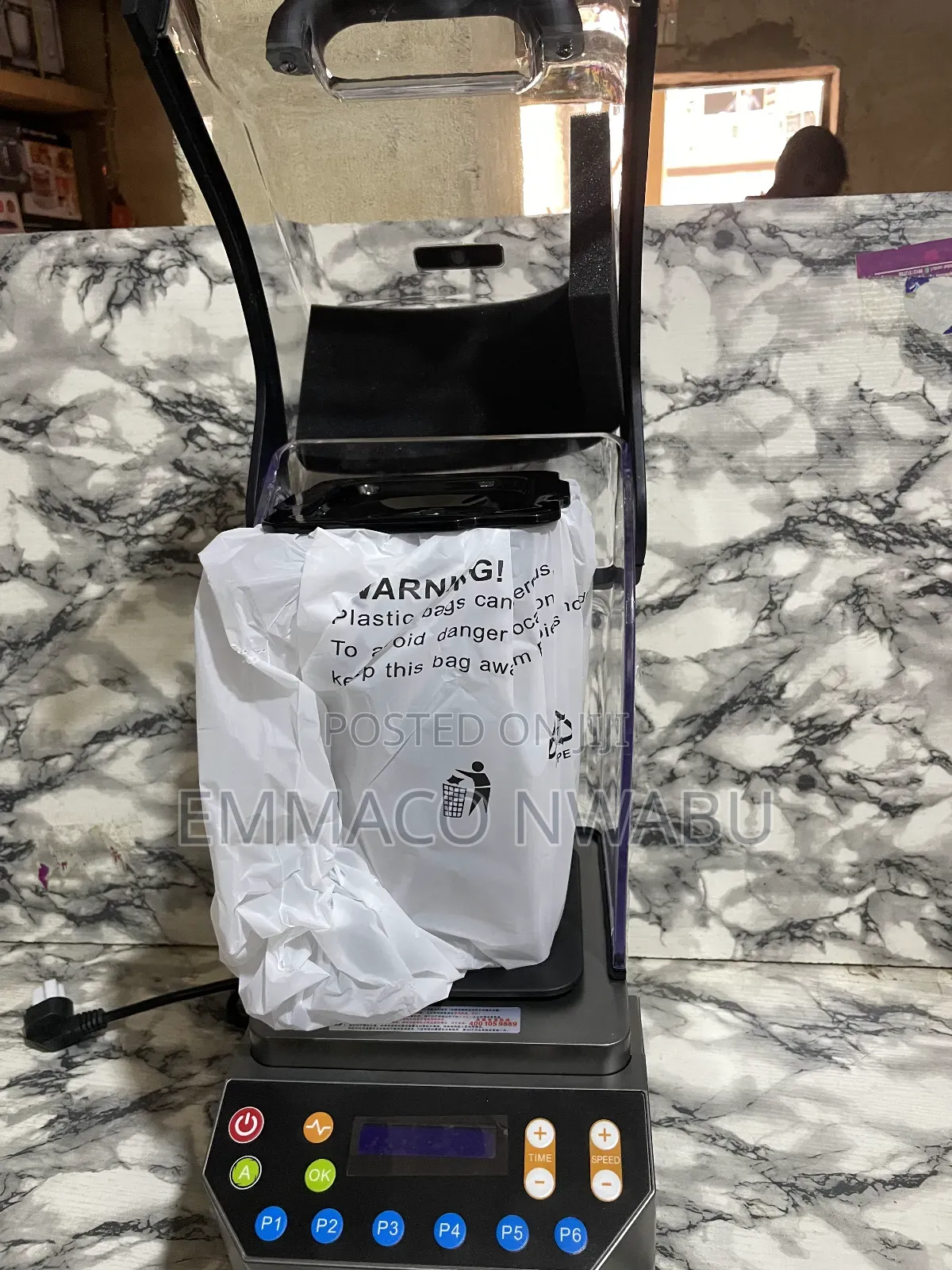Aonuosi Food Blender Soundproof Enclosure. 2litres