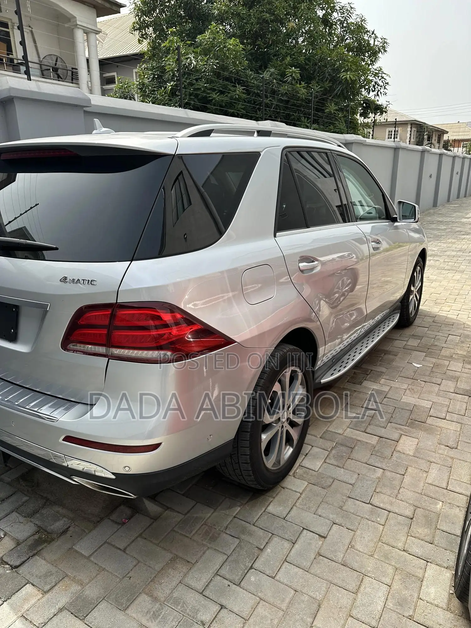Mercedes-Benz GLE-Class GLE 350d 4MATIC 2016 Gray