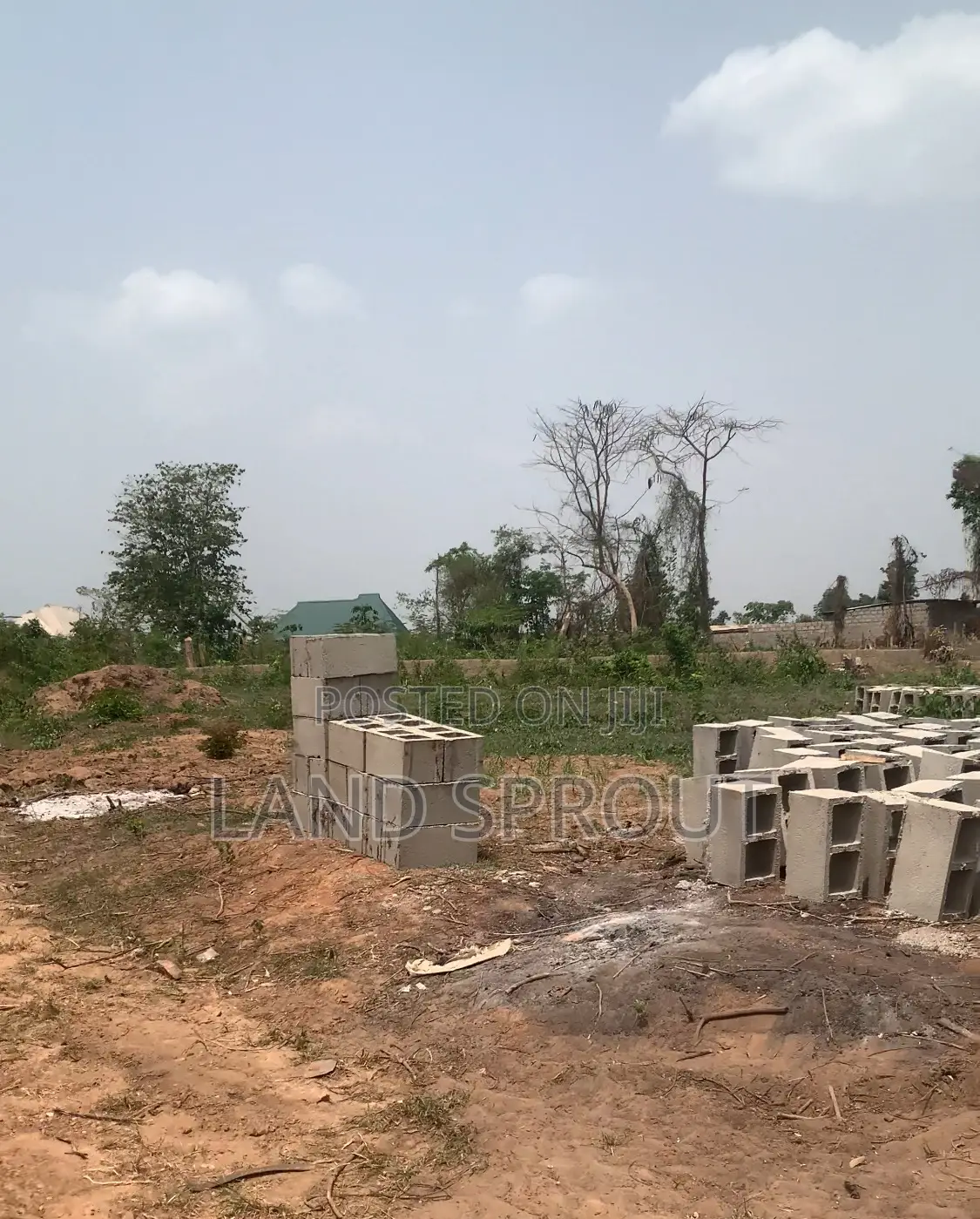 Plots of Land in a Fast-Developing Community in Ido, Ibadan