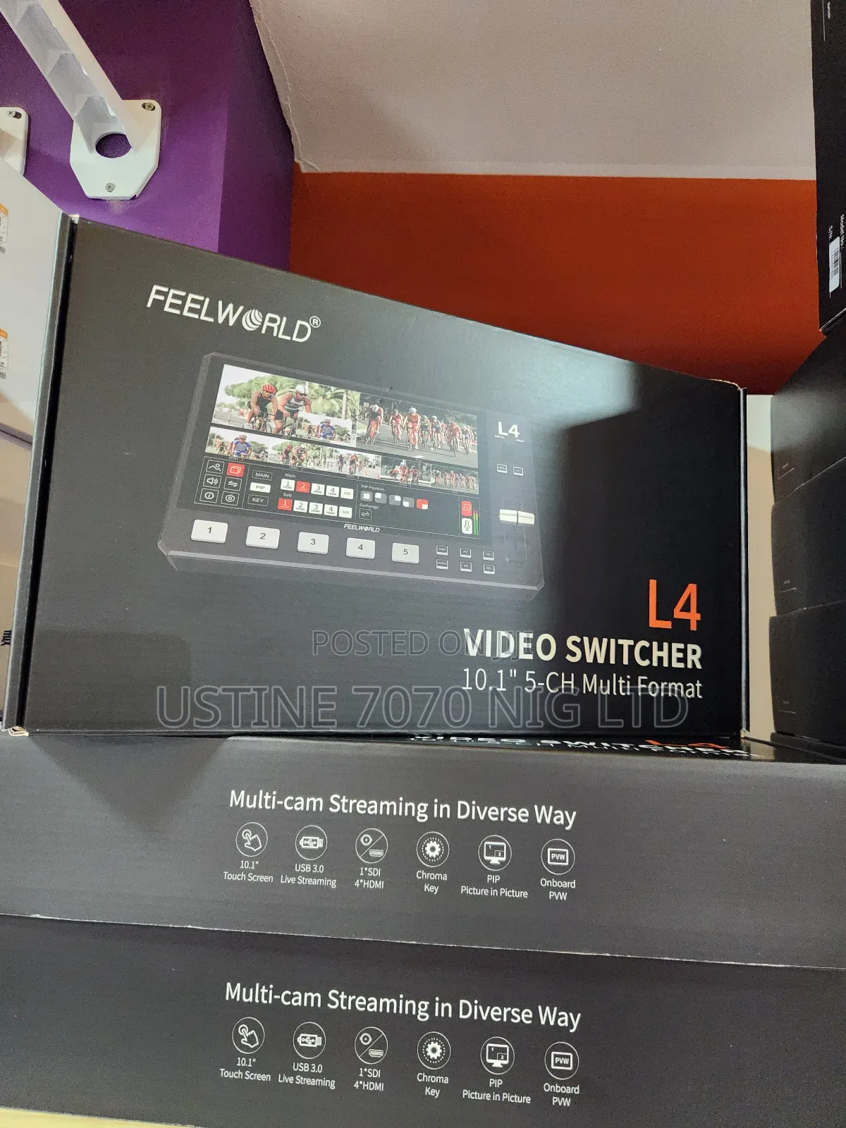 L4 Video Switcher Feel World (New)