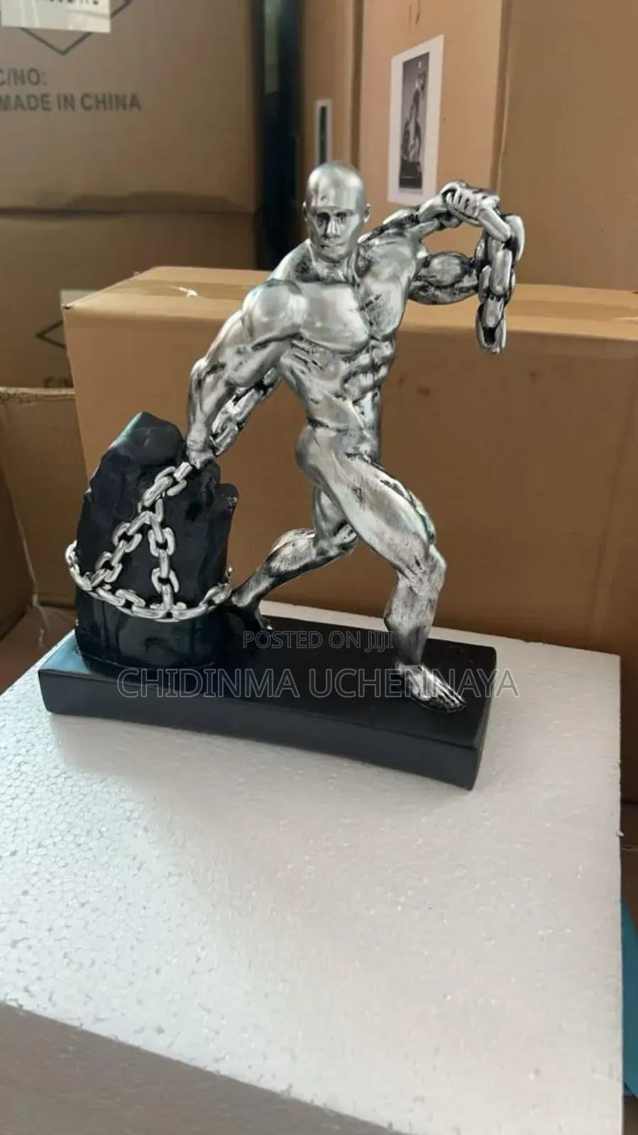 Trophies Boxing Figures Statues for Living Room
