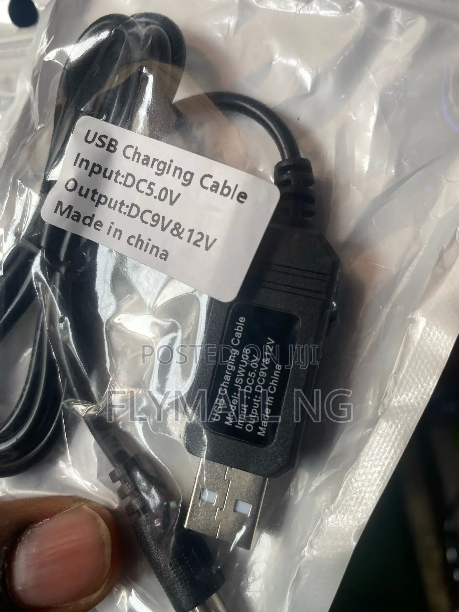 Usb 5v to 12v Dc Voltage Booster Cable Power Bank to Router