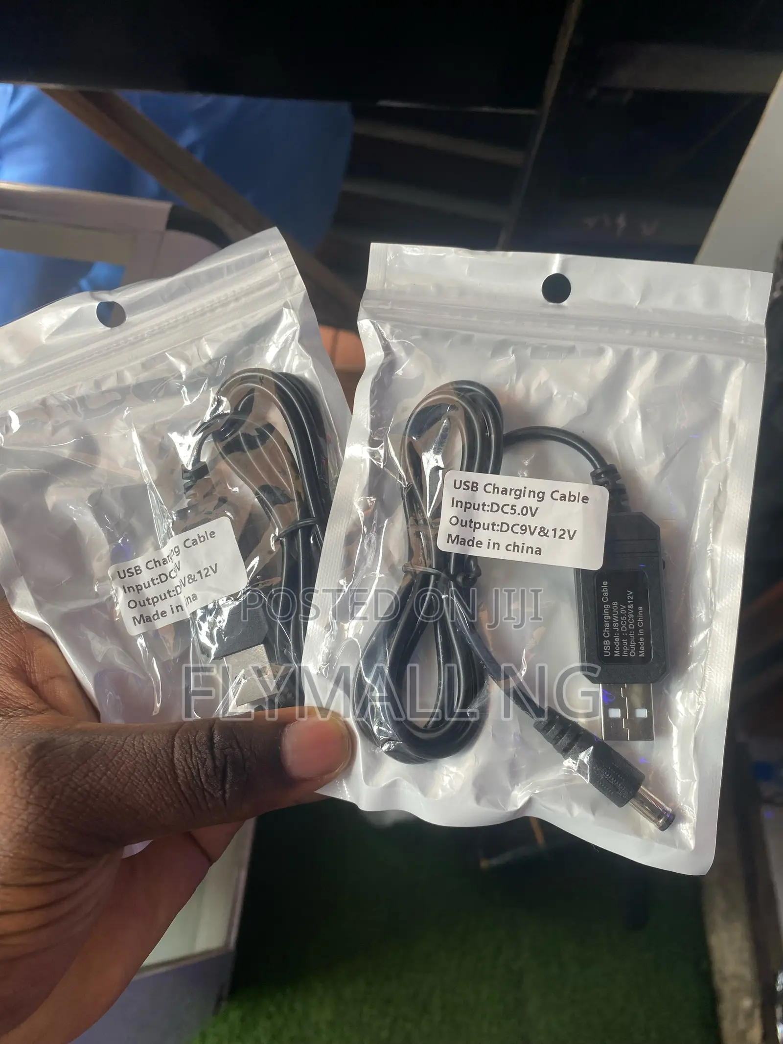 Usb 5v to 12v Dc Voltage Booster Cable Power Bank to Router