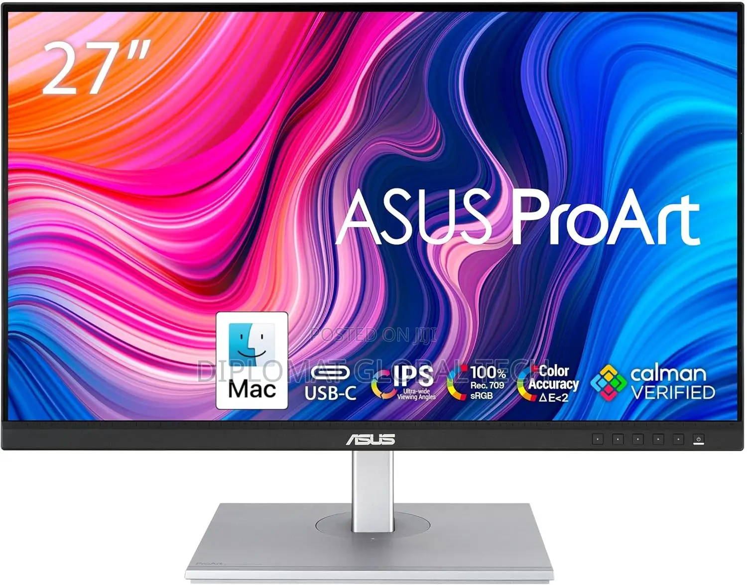 Asus Proart Display 27" Monitor Pa278cv - WQHD (2560 X 1440), Ips