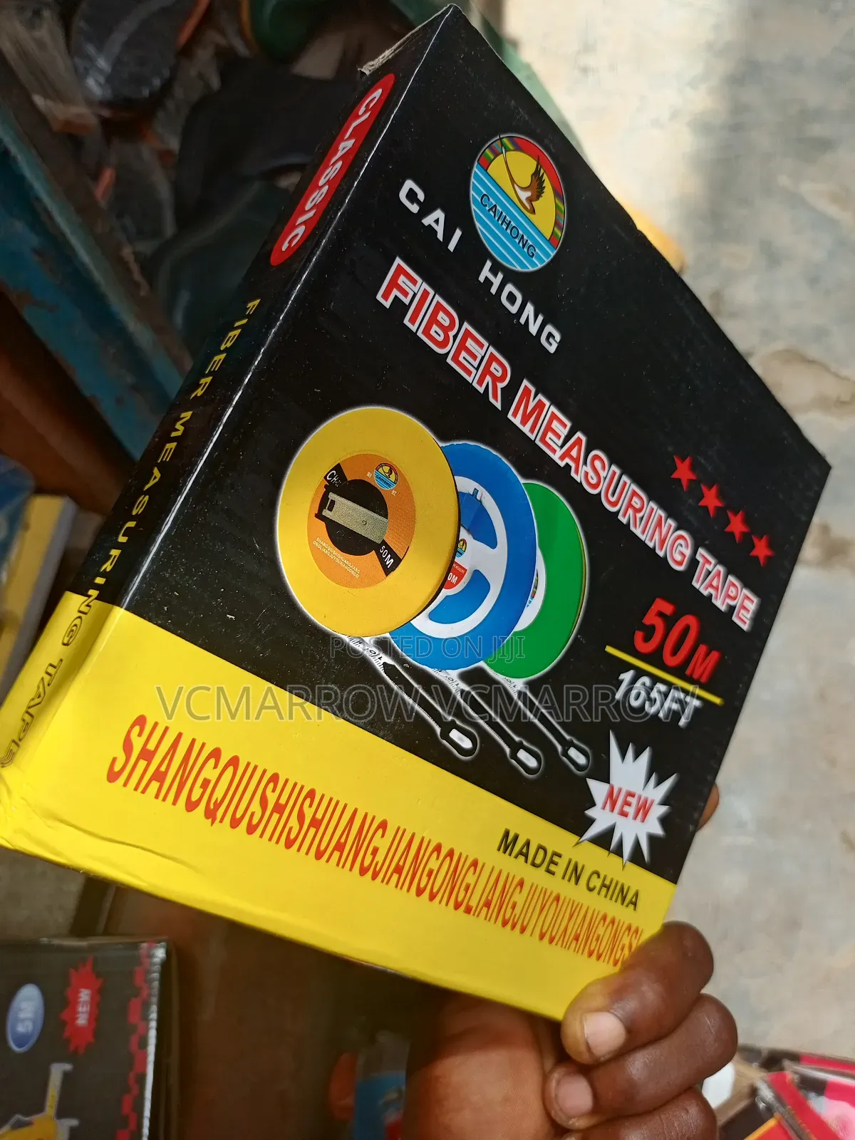 Cai Hong Branded Fiber Measuring Tape,