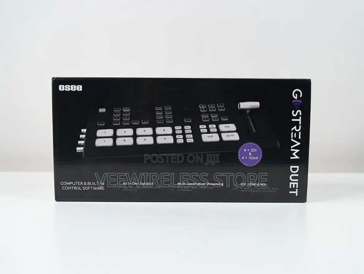 Osee Gostream Duet Sdi/Hdmi/Ndi|Hx Live Stream Video Mixer/Switcher