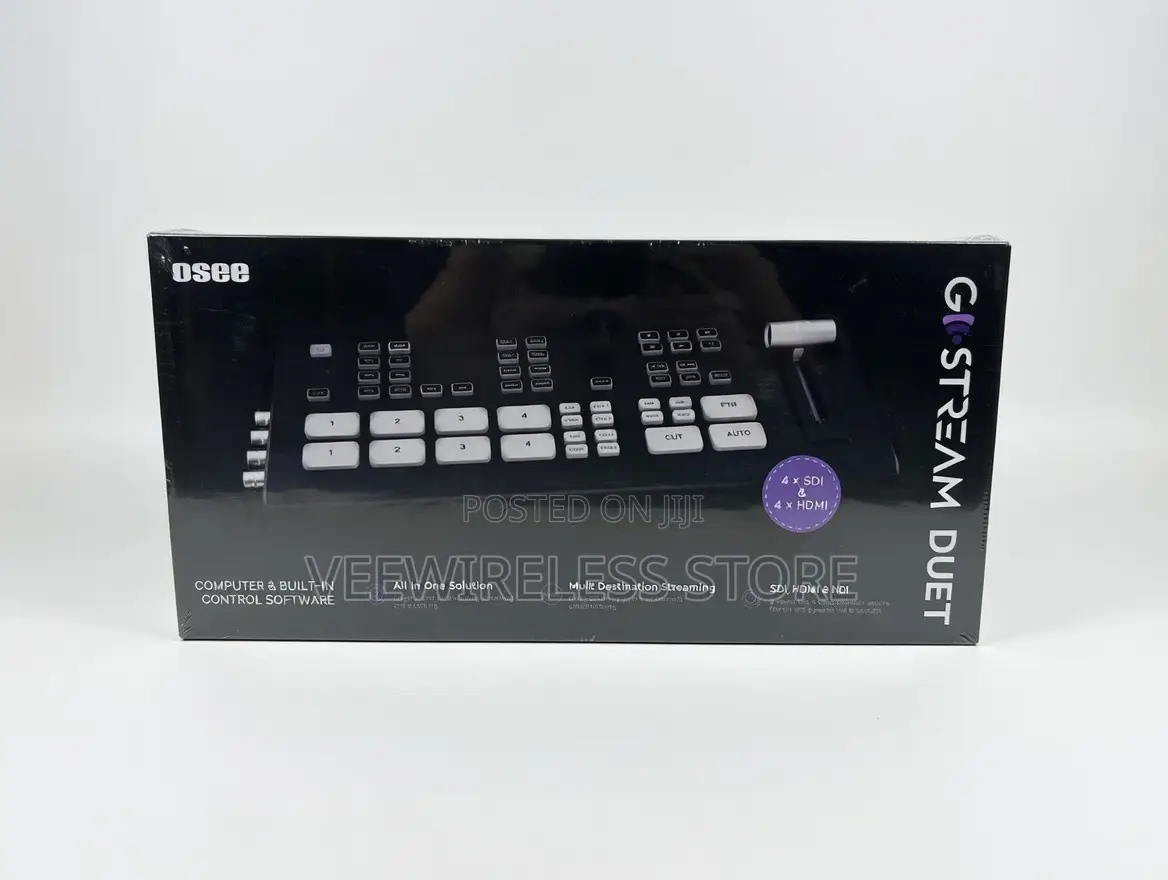 Osee Gostream Duet Sdi/Hdmi/Ndi|Hx Live Stream Video Mixer/Switcher