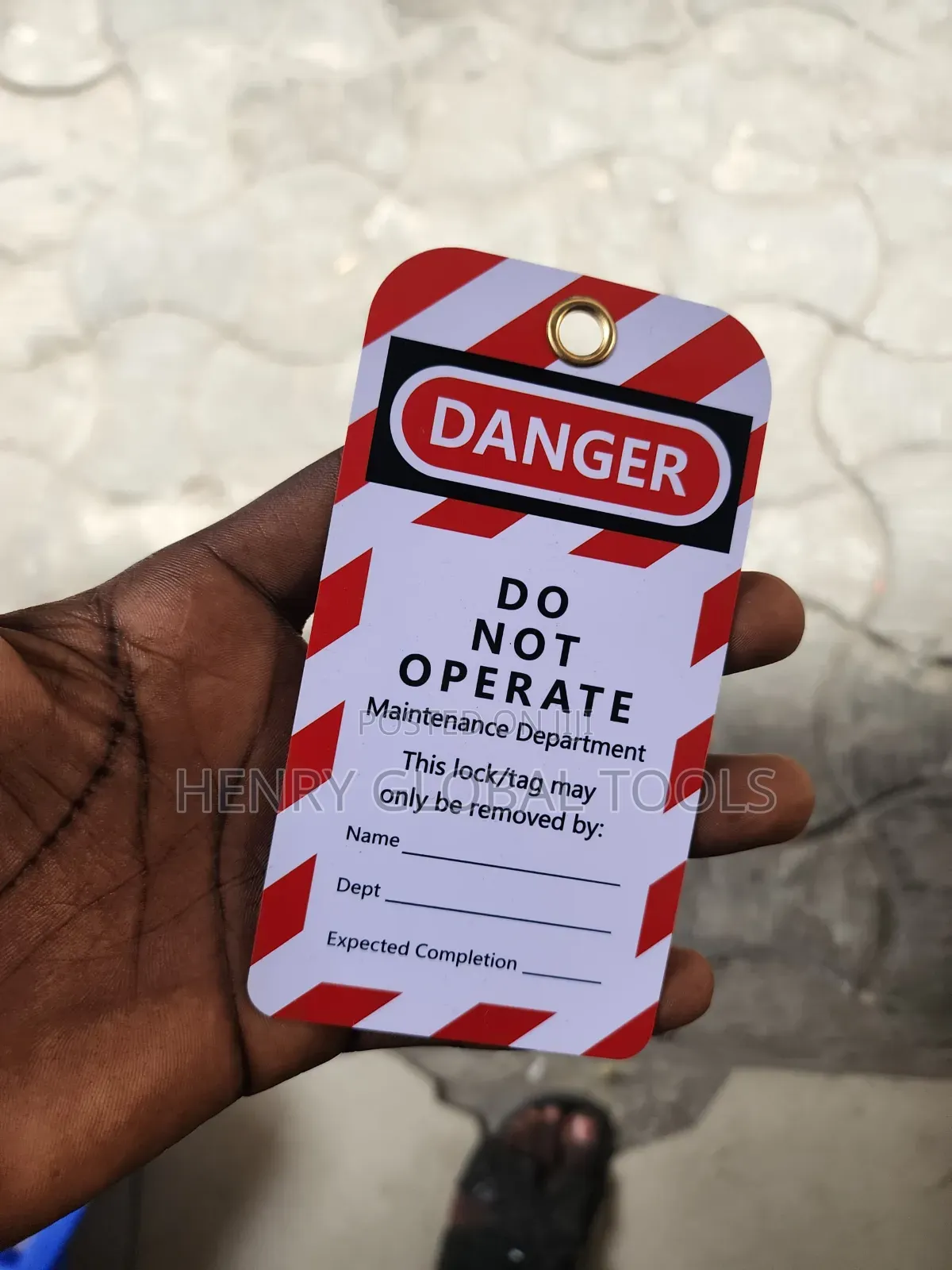 Ssafety Lotto Tag