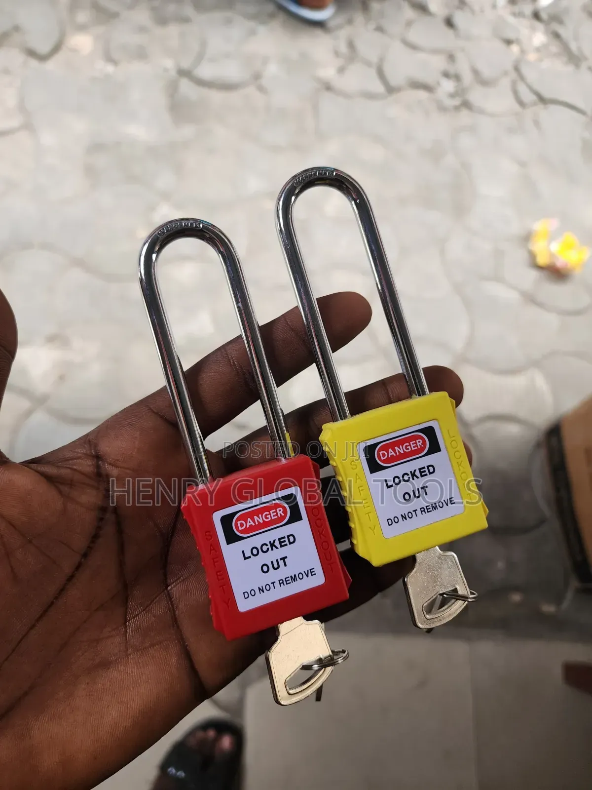 Long Safety Lotto Padlock