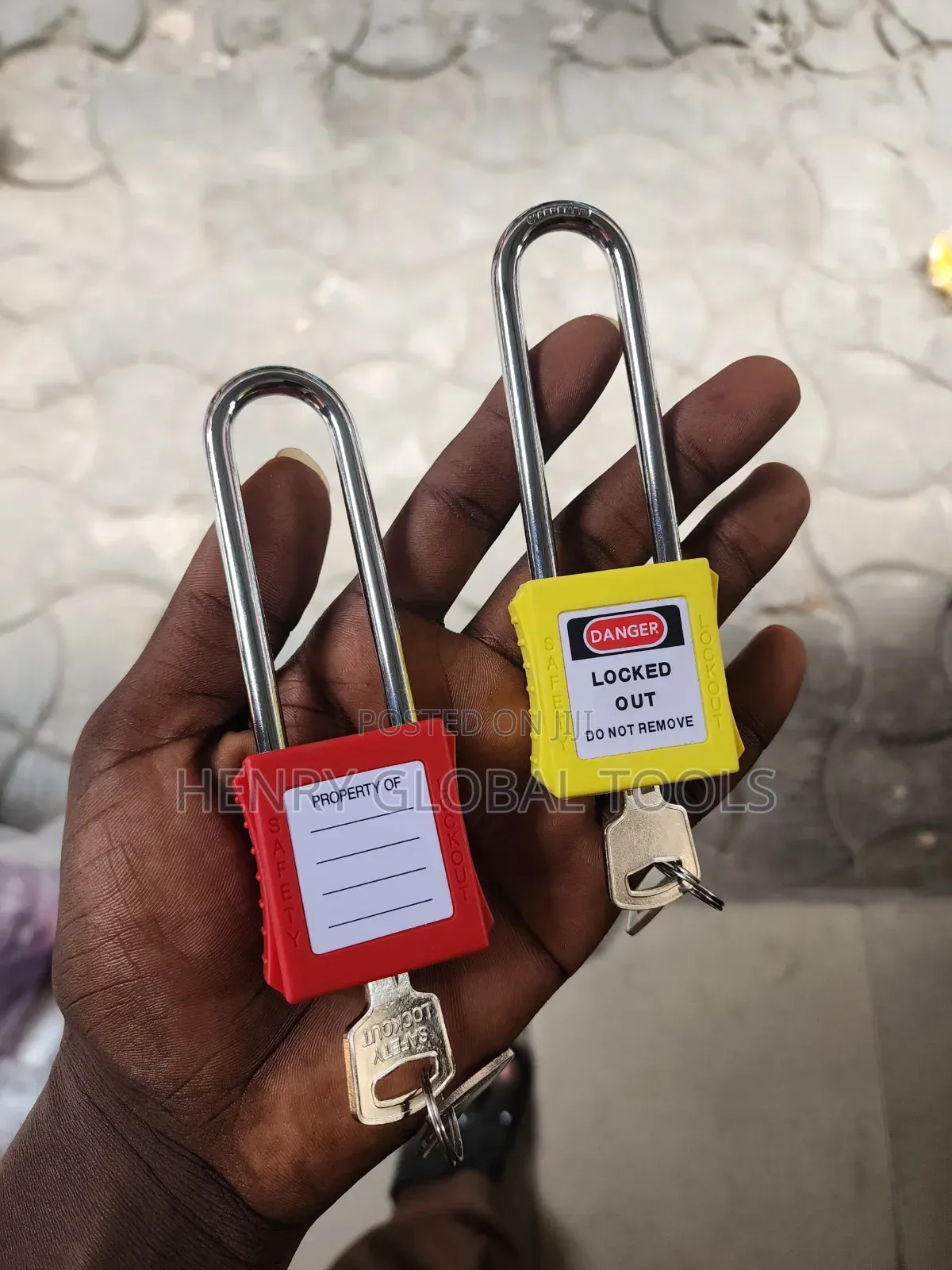 Long Safety Lotto Padlock