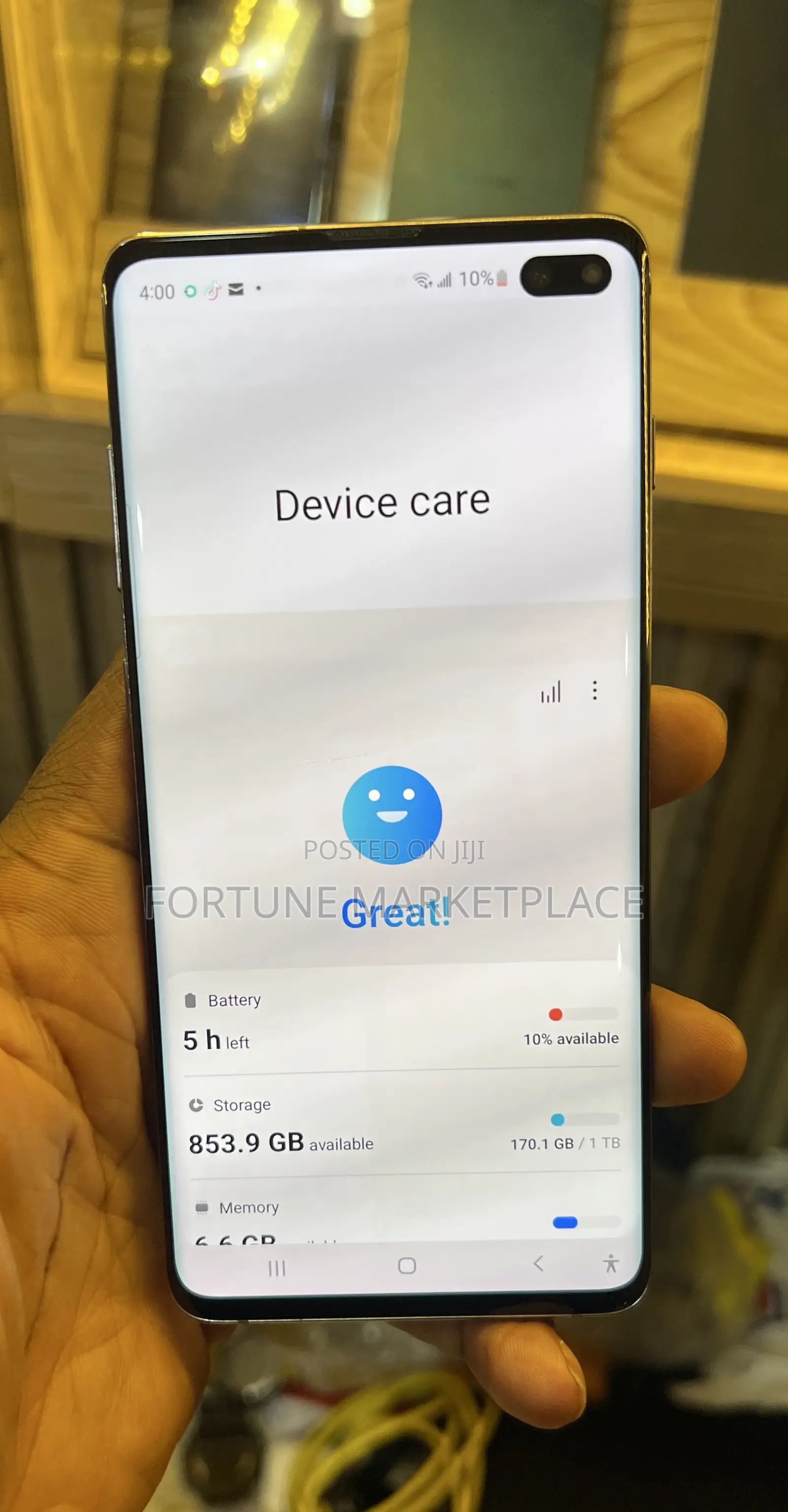Samsung Galaxy S10 Plus 1 TB Black