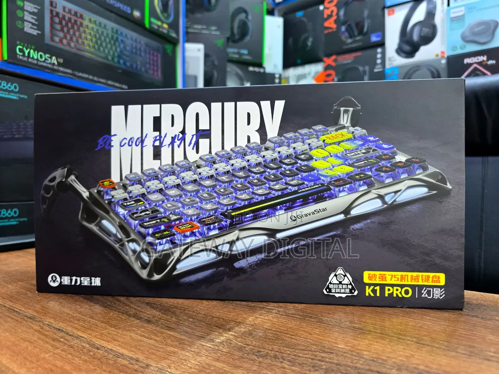 Gravastar Gs Mercury K1 Pro Mechanical Gaming Keyboard