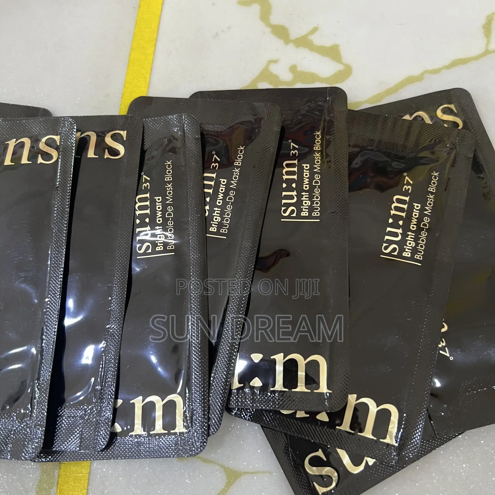 Su:M 37 Bubble Mask Original Korean Skin Care Facial Cleaning
