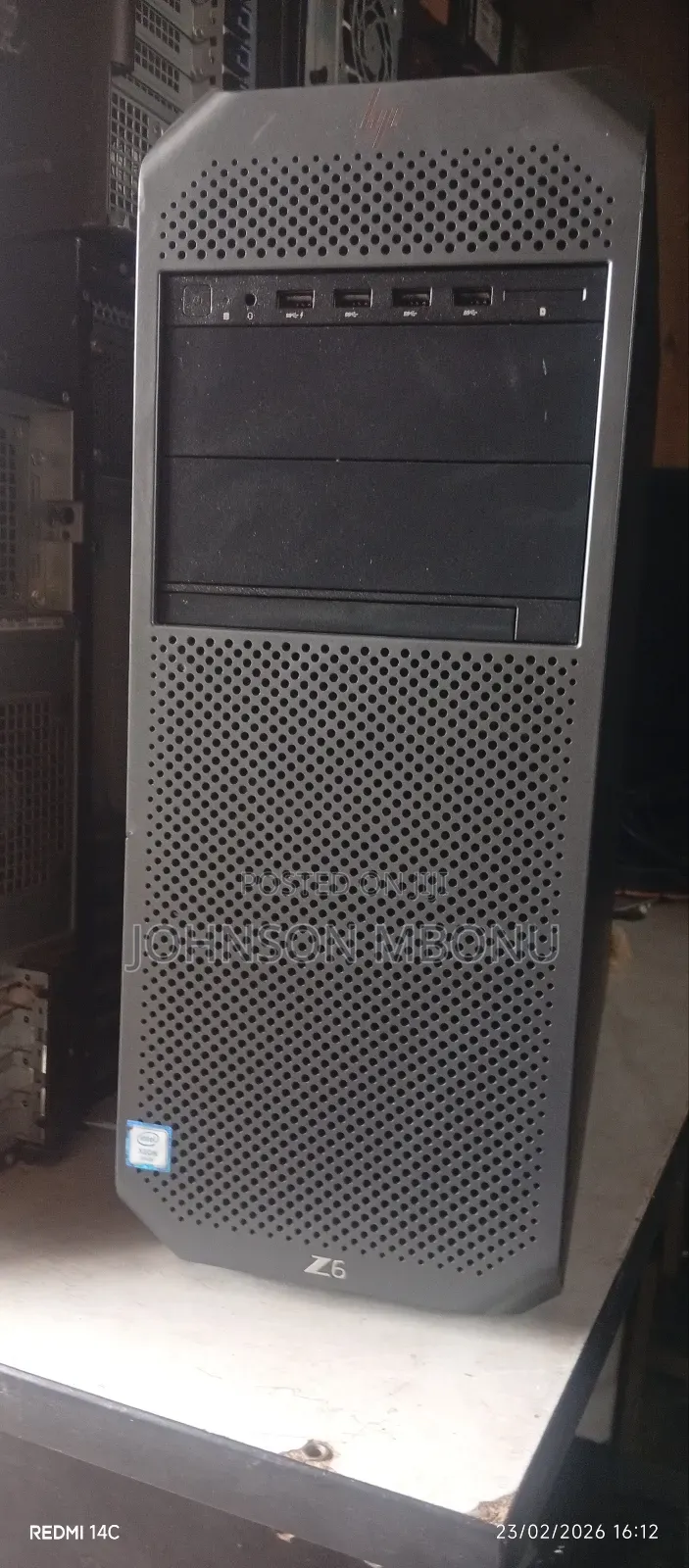 Desktop Computer HP Z6 G4 32GB Intel Xeon HDD 2T