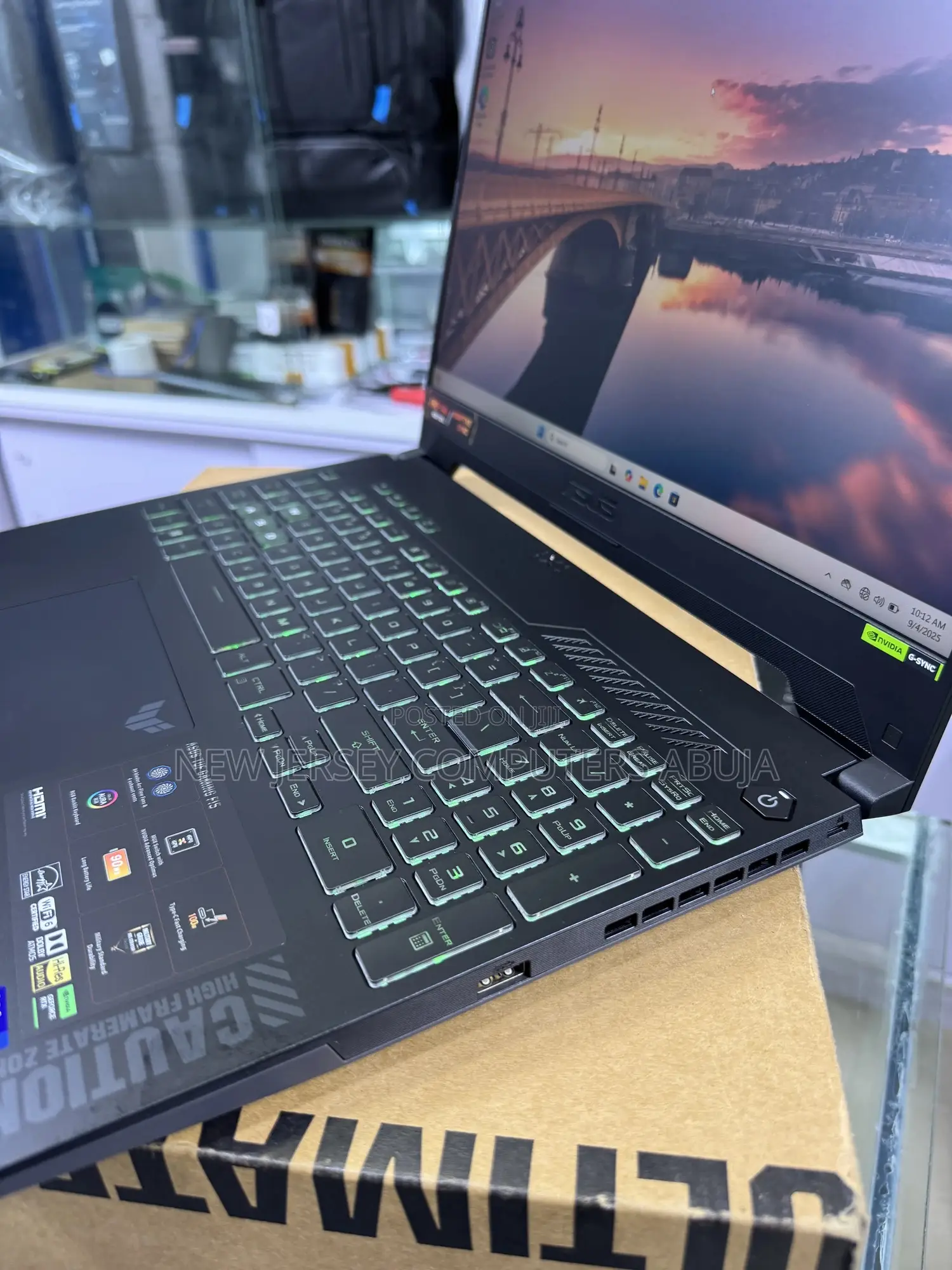 New Laptop Asus TUF Dash F15 32GB Intel Core i9 SSD 1T