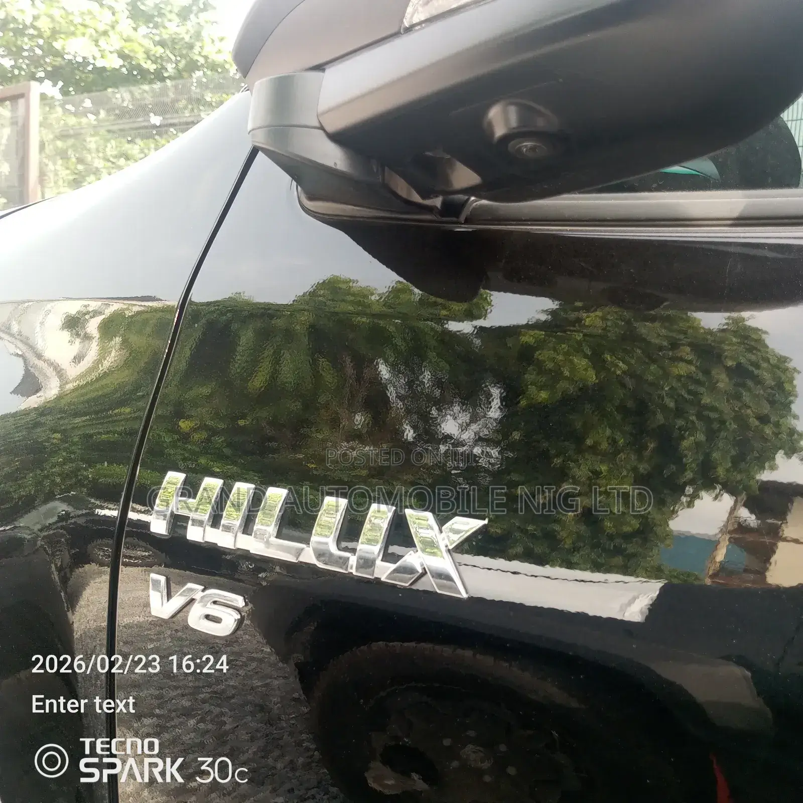 New Toyota Hilux 2025 Black