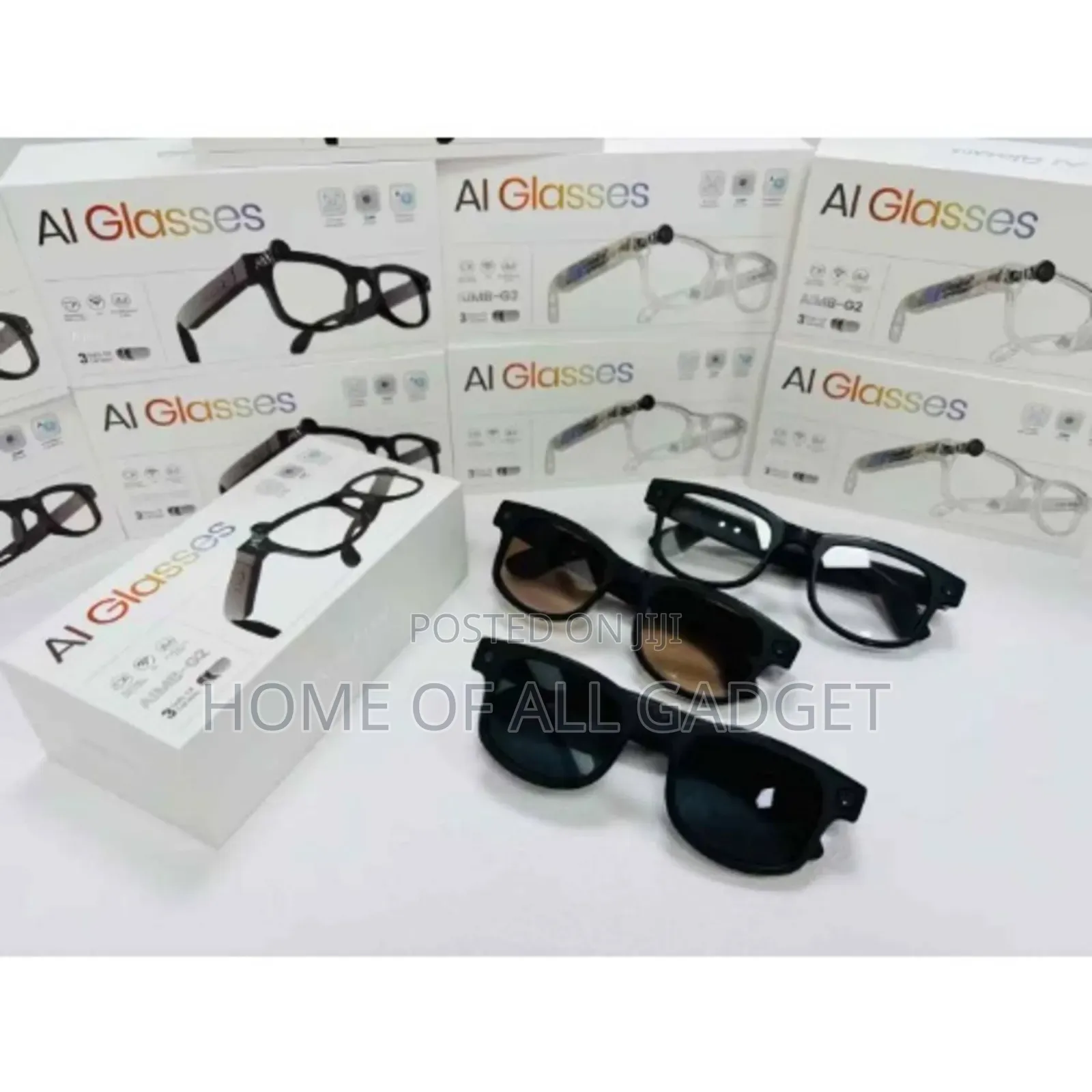 G2 Ai Smart Glasses With Camera/ Bluetooth Wireless and 3 Lenses