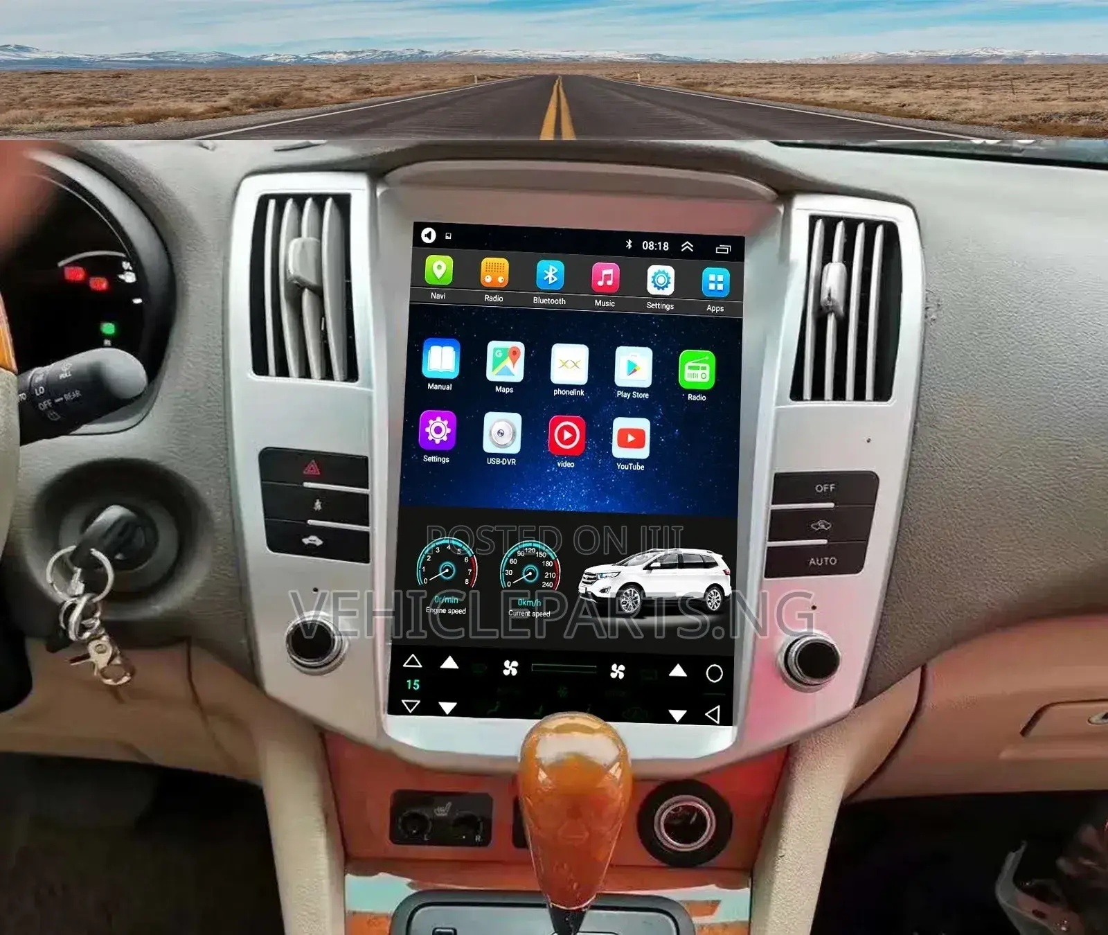 Tesla Android Player+Navigation Lexus Rx330/350 2004-2009