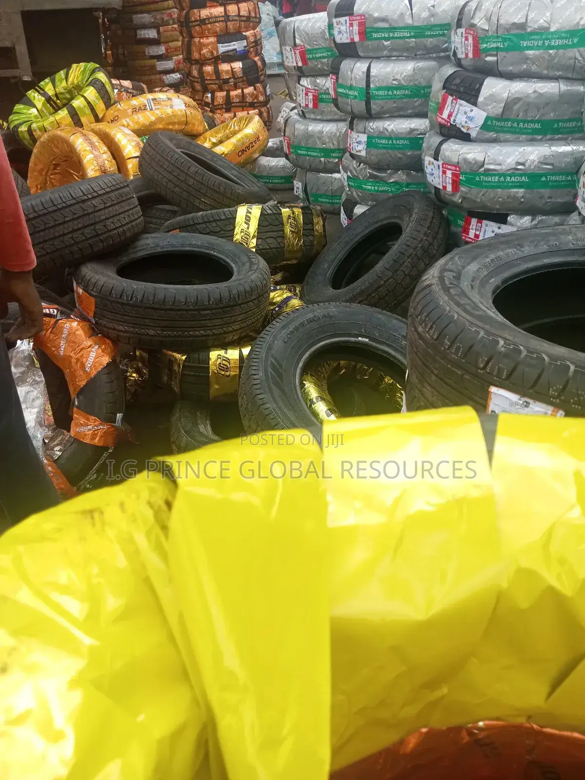 Sell All Types of Earthmoving Tires Brand New