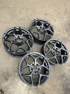 17” Inch Alloy Rim Matt Black For Lexus Toyota & Mercedes Cars