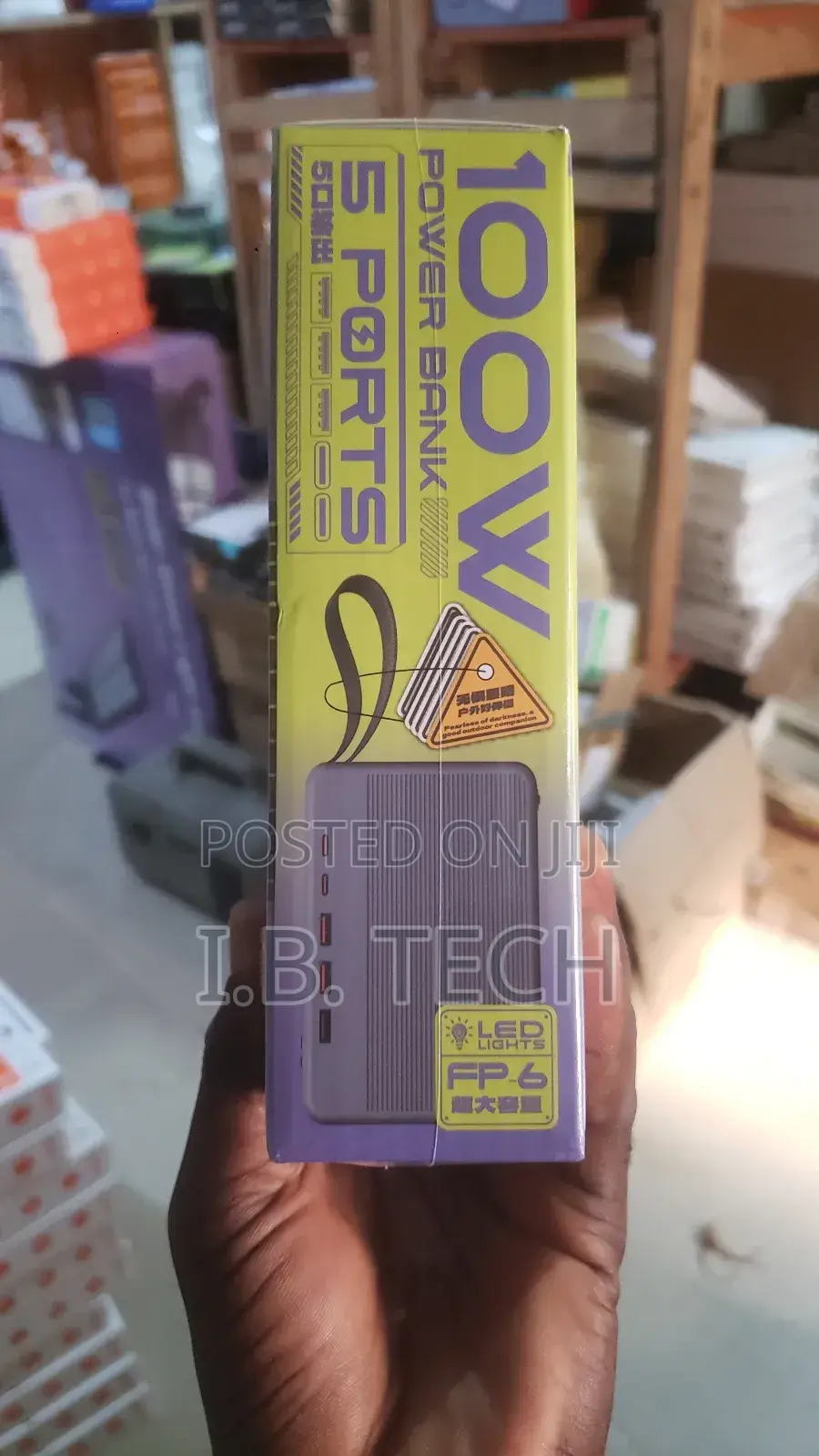 Remax Fp-6 60000mah 100w Laptop and Phone Power Bank With Led Light