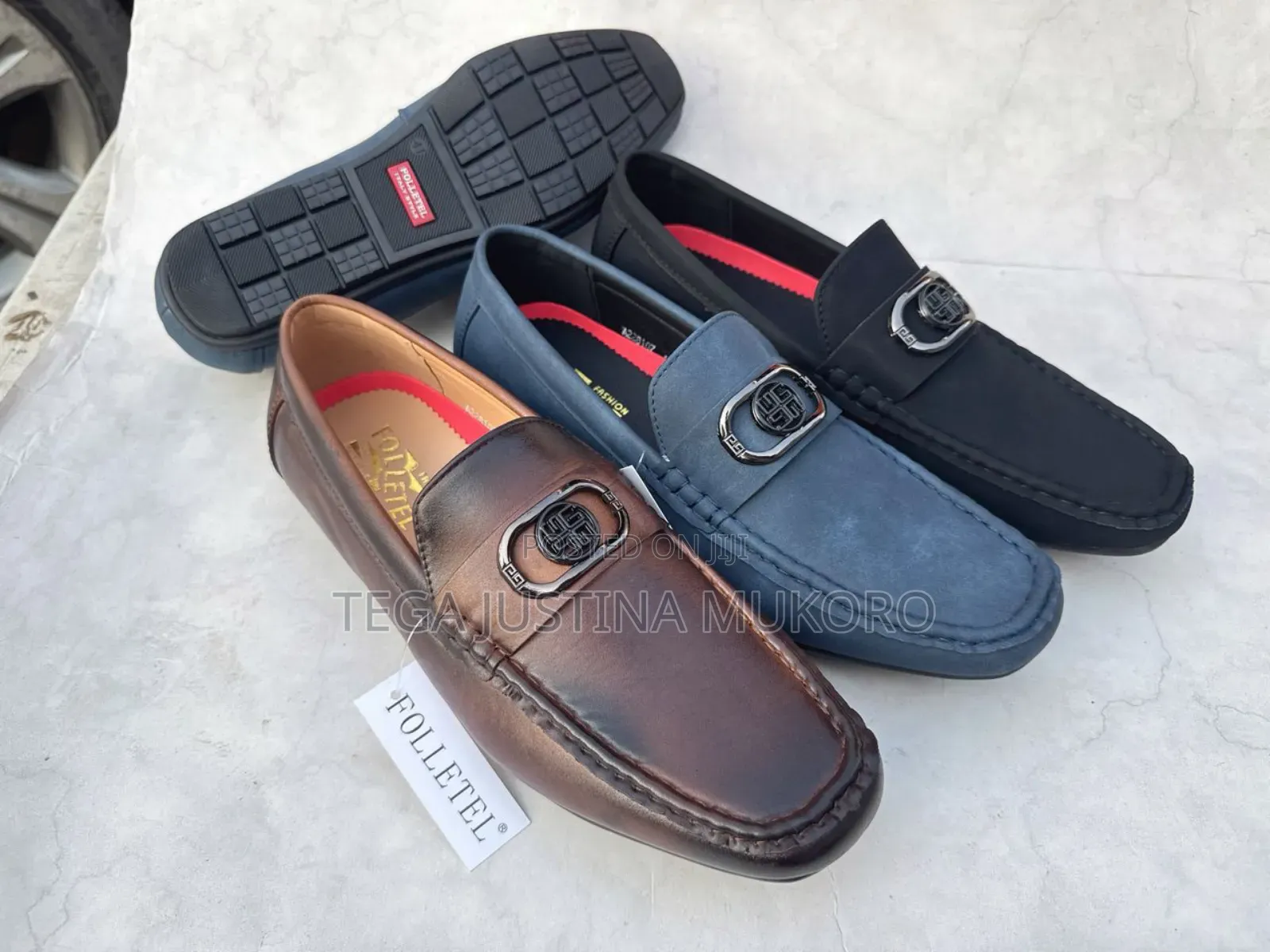 Quality Folletel Men's Loafers Shoes