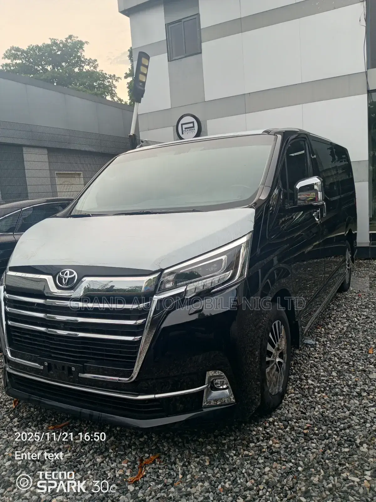 New Toyota Granvia 2025 Black