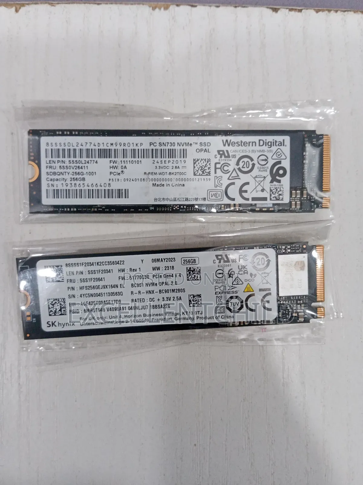For System Storage (256gb M.2 Ssd)
