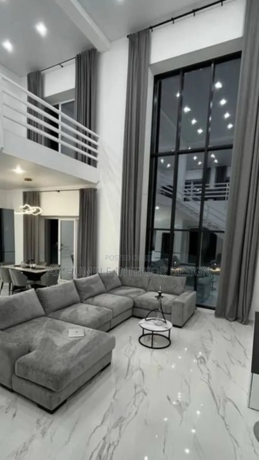 L-Shape Sofa, Perfect for Relaxing or Entertaining Friends.