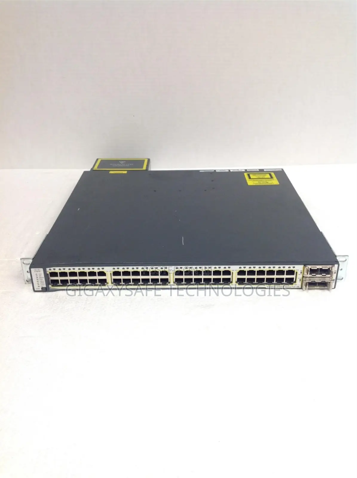 Cisco Ws-C3750e-48pd-Sf 48 Port Poe Gigabit 10g Ethernet