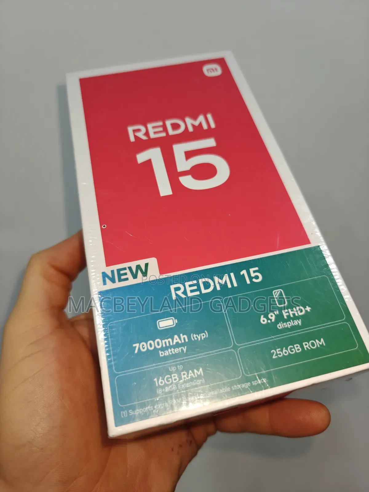 New Xiaomi Redmi 15 256 GB Purple
