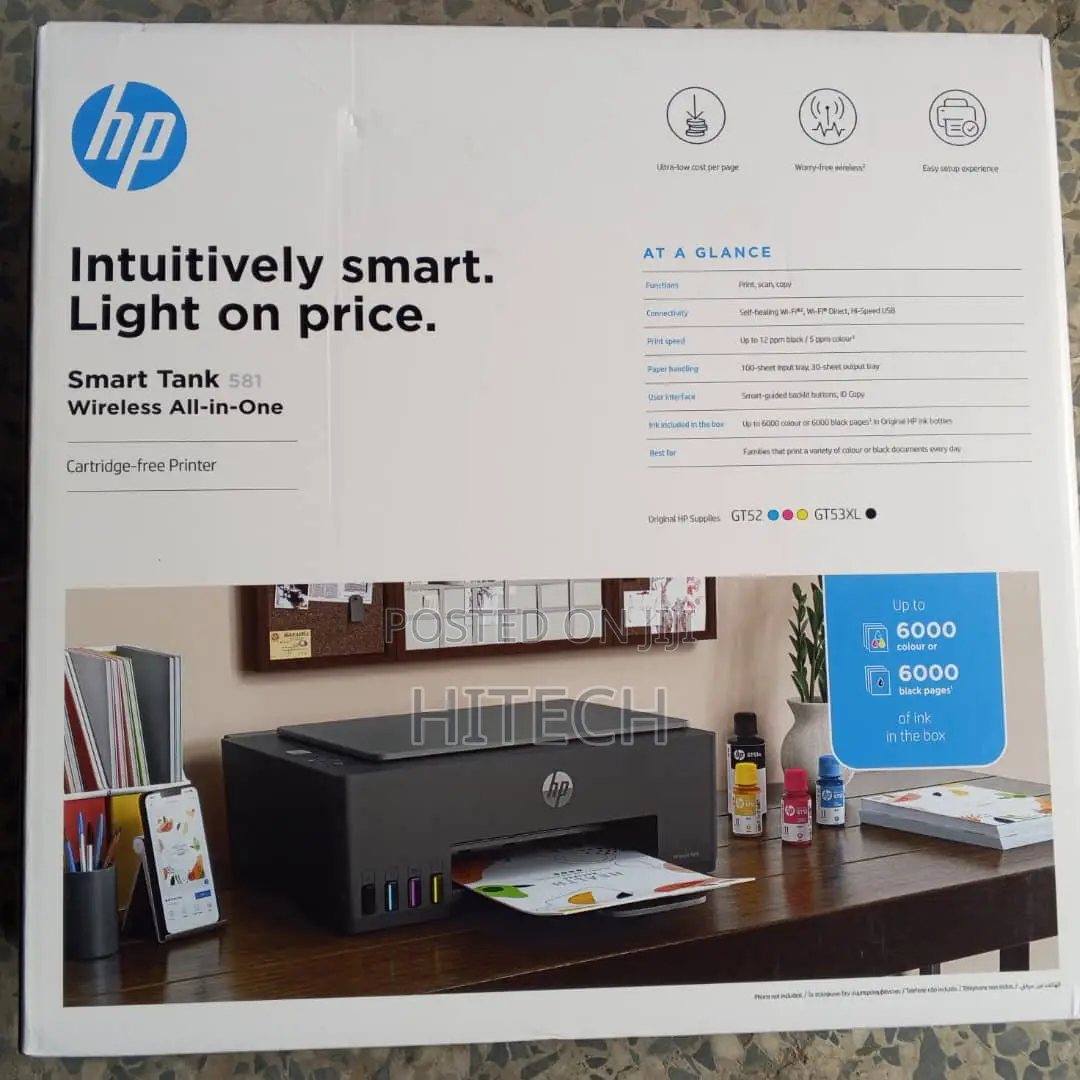 Hp Smart Tank 581