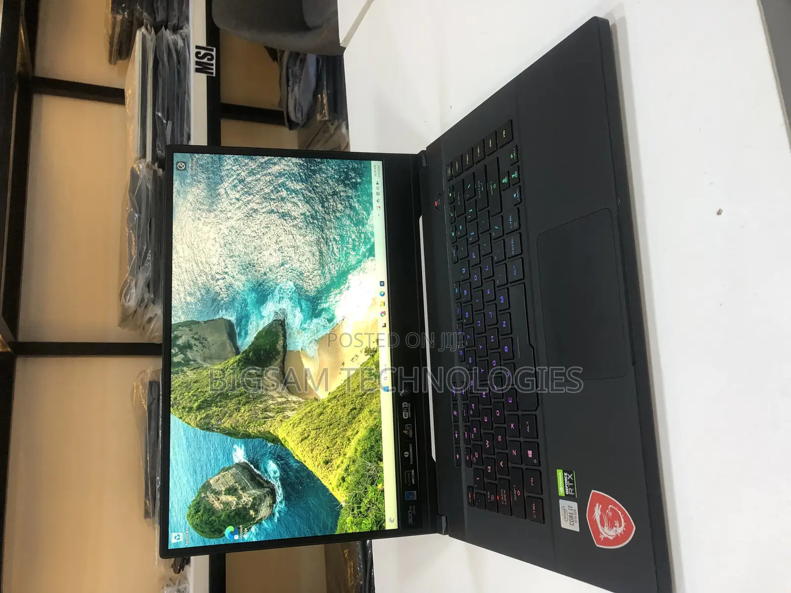 New Laptop Asus ROG Strix GL703 32GB Intel Core i9 SSD 2T