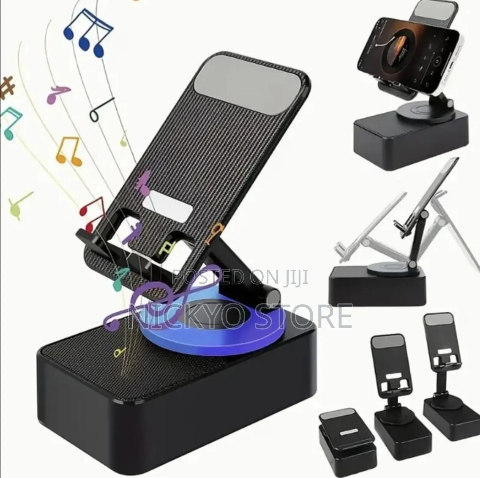 F16 “Betterbass” Wireless Speaker With Phone Stand Charging Dock