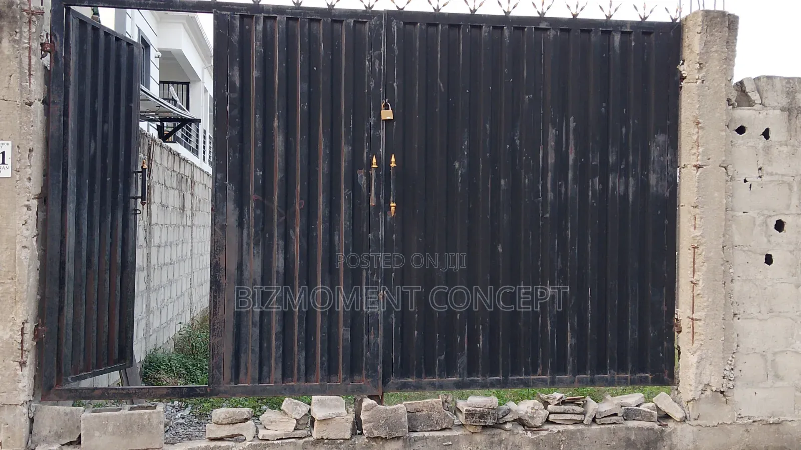 Fenced Two Plots of Land for Sale