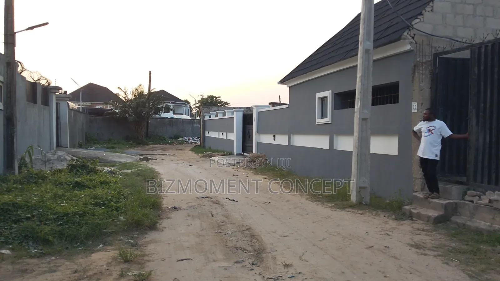 Fenced Two Plots of Land for Sale