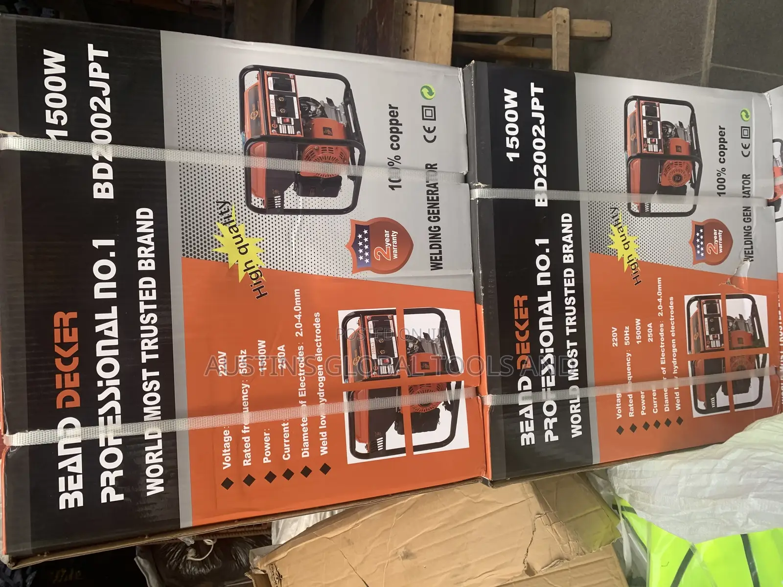 Beand and Decker Welding Amps 250amps