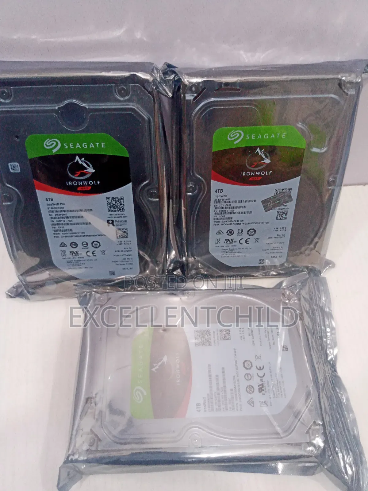 4tb Seagate Ironwolf Sata HDD Desktop